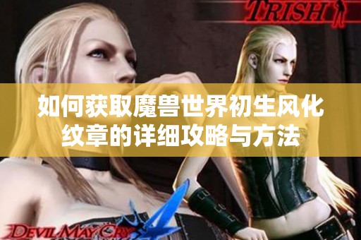 如何获取魔兽世界初生风化纹章的详细攻略与方法