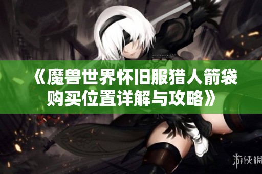 《魔兽世界怀旧服猎人箭袋购买位置详解与攻略》