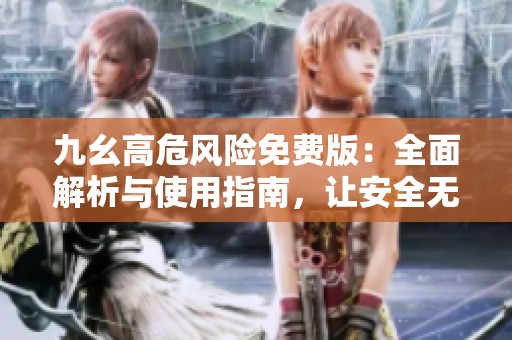 九幺高危风险免费版：全面解析与使用指南，让安全无忧