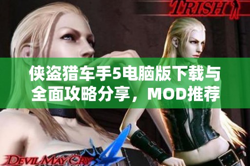 侠盗猎车手5电脑版下载与全面攻略分享，MOD推荐与秘籍揭秘