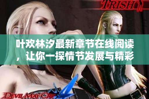 叶欢林汐最新章节在线阅读，让你一探情节发展与精彩内容