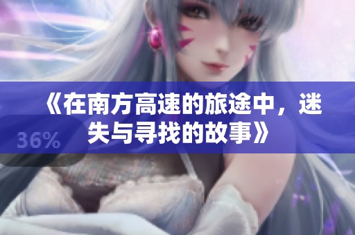 《在南方高速的旅途中，迷失与寻找的故事》