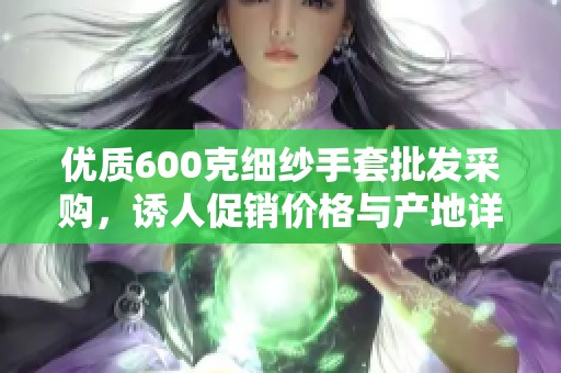 优质600克细纱手套批发采购，诱人促销价格与产地详解