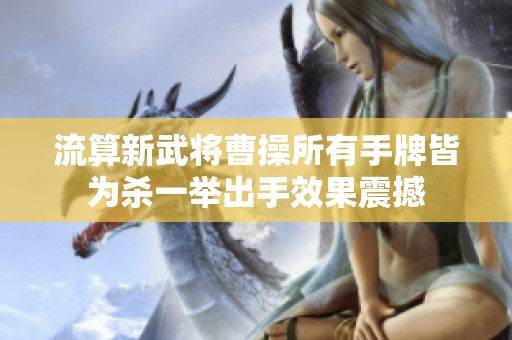 流算新武将曹操所有手牌皆为杀一举出手效果震撼