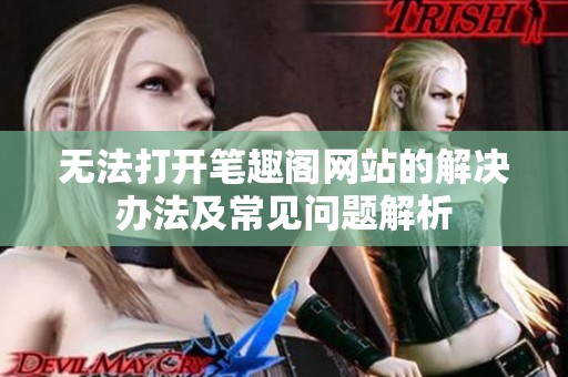 无法打开笔趣阁网站的解决办法及常见问题解析