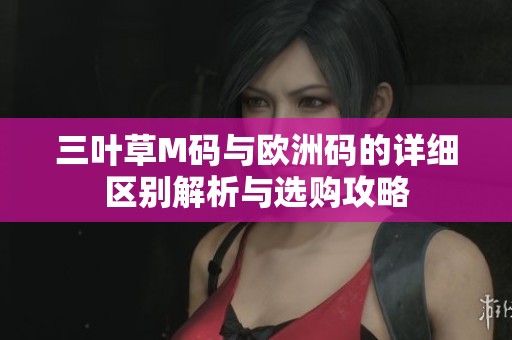 三叶草M码与欧洲码的详细区别解析与选购攻略