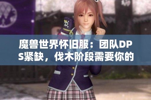 魔兽世界怀旧服：团队DPS紧缺，伐木阶段需要你的努力