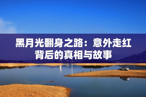 黑月光翻身之路：意外走红背后的真相与故事