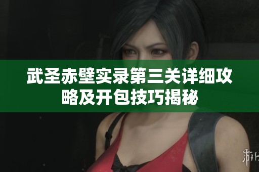 武圣赤壁实录第三关详细攻略及开包技巧揭秘