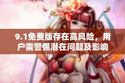 9.1免费版存在高风险，用户需警惕潜在问题及影响