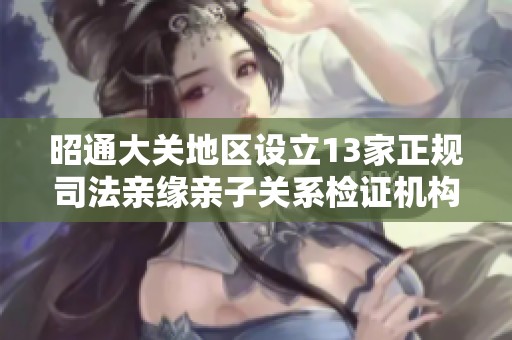 昭通大关地区设立13家正规司法亲缘亲子关系检证机构打击真假关系问题