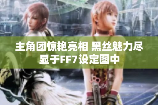 主角团惊艳亮相 黑丝魅力尽显于FF7设定图中