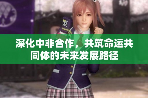 深化中非合作，共筑命运共同体的未来发展路径