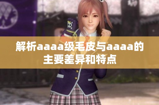 解析aaaa级毛皮与aaaa的主要差异和特点
