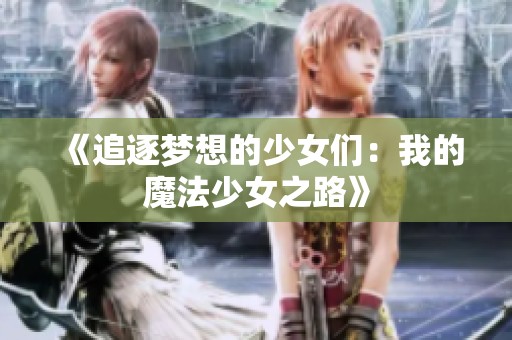 《追逐梦想的少女们：我的魔法少女之路》