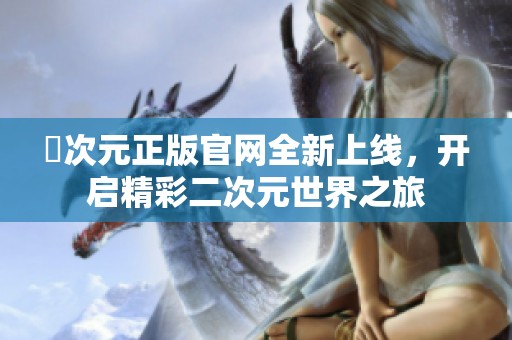 囧次元正版官网全新上线，开启精彩二次元世界之旅