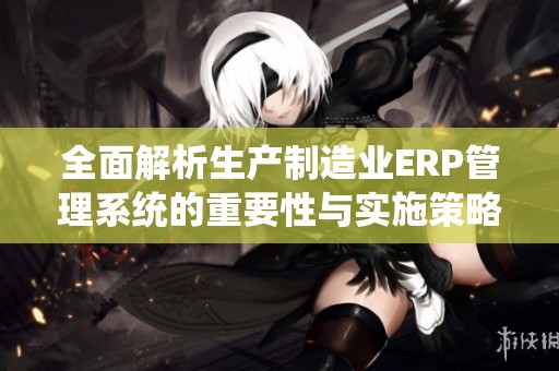 全面解析生产制造业ERP管理系统的重要性与实施策略