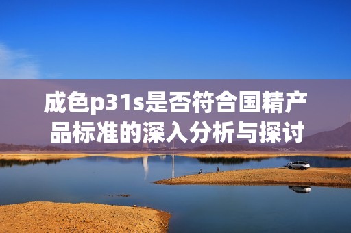 成色p31s是否符合国精产品标准的深入分析与探讨