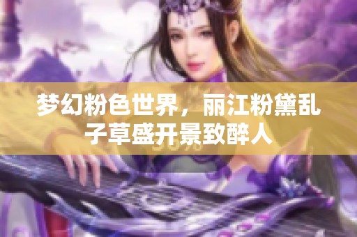 梦幻粉色世界，丽江粉黛乱子草盛开景致醉人