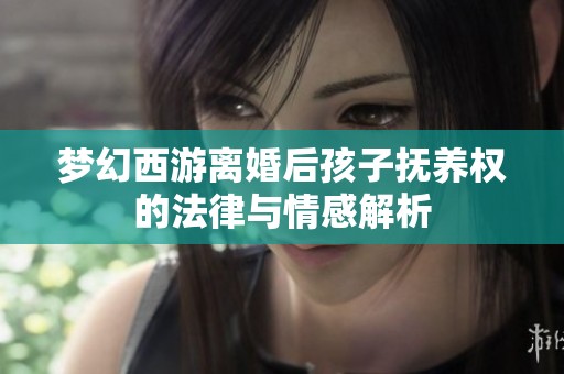 梦幻西游离婚后孩子抚养权的法律与情感解析