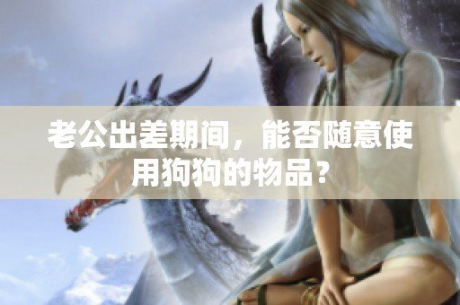 老公出差期间，能否随意使用狗狗的物品？