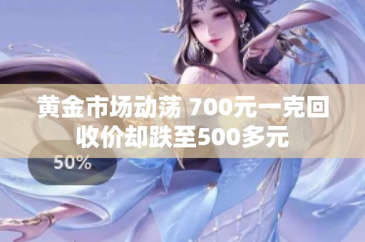 黄金市场动荡 700元一克回收价却跌至500多元