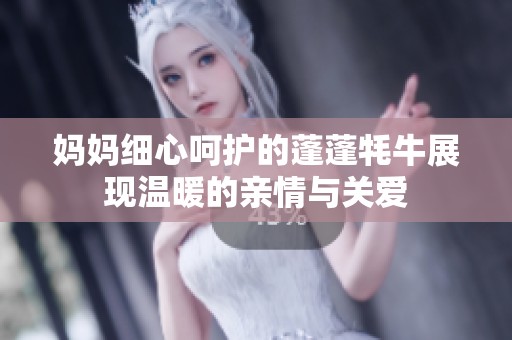 妈妈细心呵护的蓬蓬牦牛展现温暖的亲情与关爱