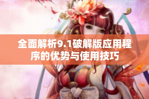 全面解析9.1破解版应用程序的优势与使用技巧