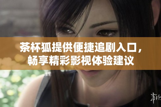茶杯狐提供便捷追剧入口，畅享精彩影视体验建议