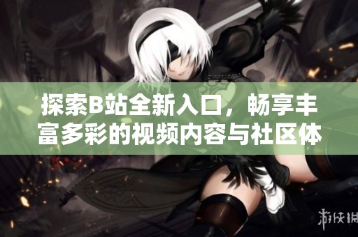 探索B站全新入口，畅享丰富多彩的视频内容与社区体验