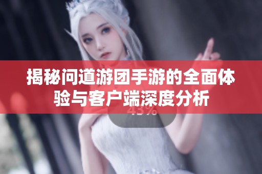 揭秘问道游团手游的全面体验与客户端深度分析
