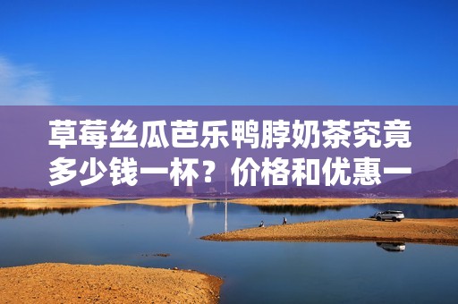草莓丝瓜芭乐鸭脖奶茶究竟多少钱一杯？价格和优惠一览！
