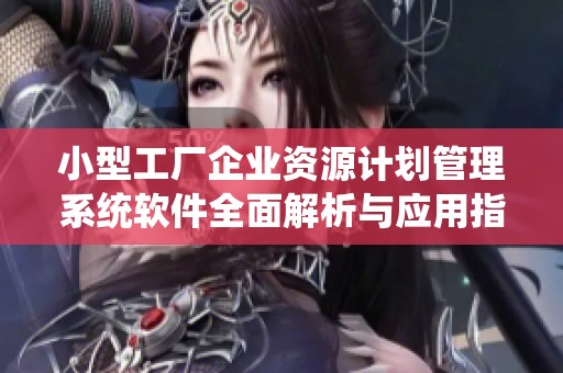 小型工厂企业资源计划管理系统软件全面解析与应用指导