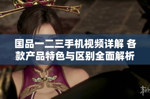 国品一二三手机视频详解 各款产品特色与区别全面解析