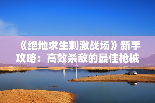 《绝地求生刺激战场》新手攻略：高效杀敌的最佳枪械推荐与使用技巧分享