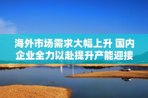 海外市场需求大幅上升 国内企业全力以赴提升产能迎接出口高峰期