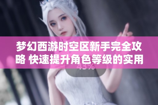 梦幻西游时空区新手完全攻略 快速提升角色等级的实用技巧分享