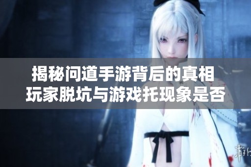 揭秘问道手游背后的真相 玩家脱坑与游戏托现象是否普遍现象深度分析
