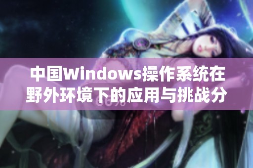 中国Windows操作系统在野外环境下的应用与挑战分析