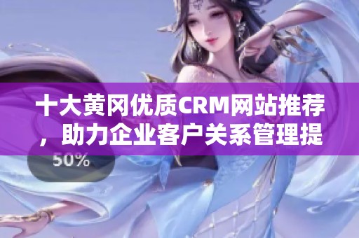 十大黄冈优质CRM网站推荐，助力企业客户关系管理提升