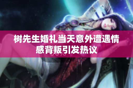 树先生婚礼当天意外遭遇情感背叛引发热议