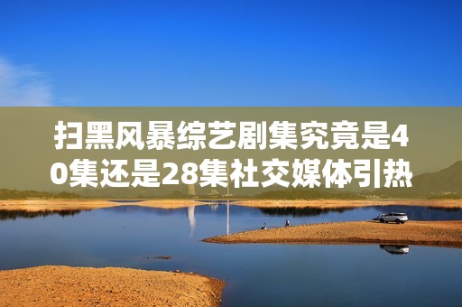 扫黑风暴综艺剧集究竟是40集还是28集社交媒体引热议