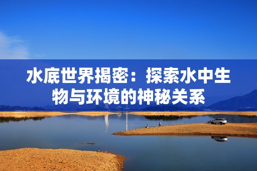 水底世界揭密：探索水中生物与环境的神秘关系