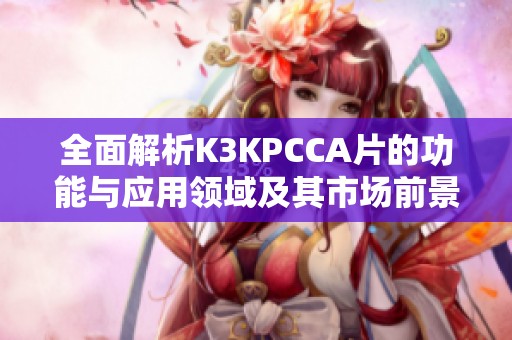 全面解析K3KPCCA片的功能与应用领域及其市场前景分析